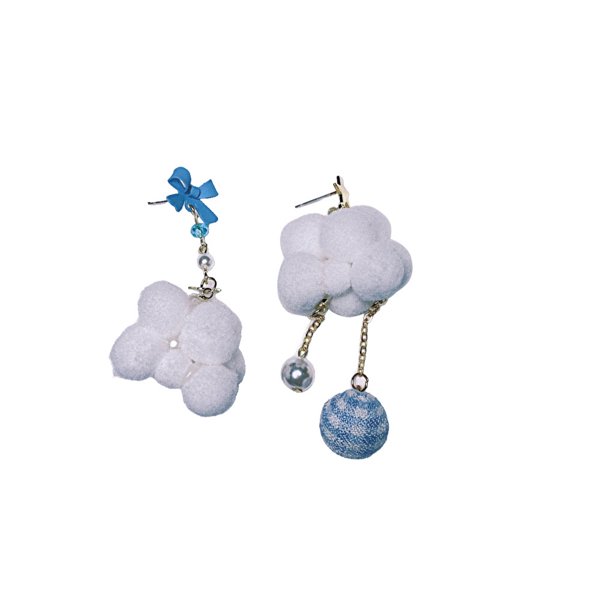 Jumpingount 1 par de aretes colgantes, aretes de gota estéticos, joyería para vacaciones en la playa de Navidad, regalo personalizado, accesorios para Ropa, zapatos y accesorios Miscelánea Largo Jumpingount AP011156-03