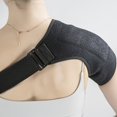 Heated Shoulder Wrap Brace,Portable Electric 3 Heating Setting Wireless