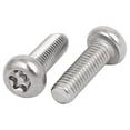 thumbnail image 3 of Tornillos de cabeza plana de seguridad Torx de acero inoxidable 304 M5 x 16 mm, 25 piezas, 3 of 3