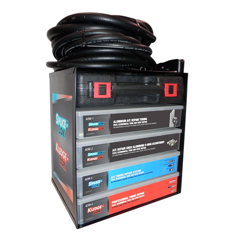 AGS ACRKDELUXE Hose Repair Kit For Aluminum and Rubber Air