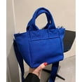 thumbnail image 6 of Kukuzhu Canvas Tote Handbag for Women Small Crossbody Bag Cute Shoulder Bag Casual Satchel Bag Mini Hobo Messenger Bag, 6 of 7