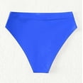 thumbnail image 7 of Staron Women's Bikini Swim Bottoms Solid Color Ruffle Swim Shorts Casual Pool Beach Swimsuit, Blue L, 7 of 7