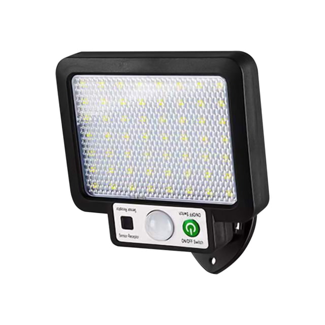 Luz Solar Al Aire Libre Luz Solar Al Aire Libre, Sensor de Movimiento Luz Solar Ip65, 3 Modos, con Control Remoto, Valla, Luz de Seguridad de la Pared Del Patio