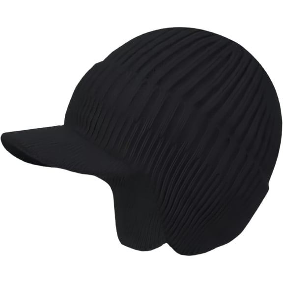 Knit Beanies with Visor & Earflaps for Men and Women, Winter Hats Fleece Lined Hat Stocking Caps Soft Warm Headwear