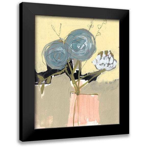 Goldberger, Jennifer 12x14 Black Modern Framed Museum Art Print Titled - Sweet Still Life II
