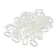 thumbnail image 1 of Eslabón De Cadena Acrílico, Anillos De Enlace Transparentes 50 Piezas Para Manualidades De Bricolaje Para Collares Para Hacer Joyas, 1 of 7
