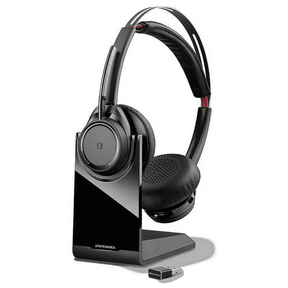 Pre-Owned Plantronics Voyager Focus UC B825 Bluetooth Enabled Headset Connects to Laptops & Smart Watches