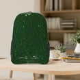 thumbnail image 5 of Gaeub Emerald Green Sparkling Print Clear Backpack ,Clear Transparent Backpack, PVC Bag with Side Pockets,for Concert, Beach, Work, Travel & Sporting, 5 of 7