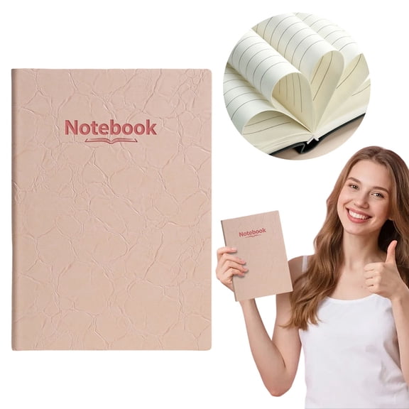 Veeogra Notebooks For Women Men,Pink Crocodile Texture Journals For Writing,A5 Diary Notebook,College Lined Notebook,Aesthetic Notebook,Softcover Journal,Lay-Flat Notebook,Office Work Notebook