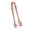 Copper Plated, variant on Yajisi Claw Style Ice Tong Stainless Steel Hand Polished Eagle Shape Serving Tongs for Bar Home Use Silver