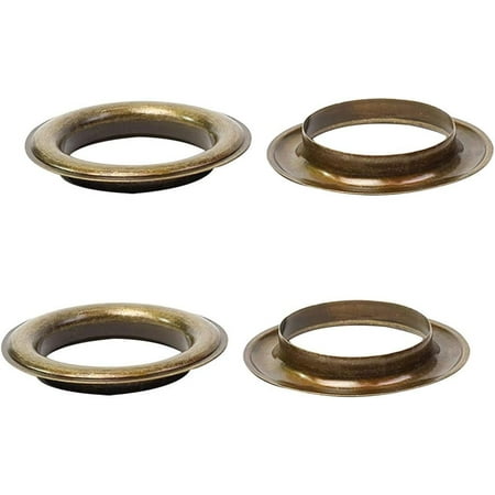 

Trimming Shop 40mm Bronze Brass Eyelets with Washers Rust Proof Grommets 50pcs