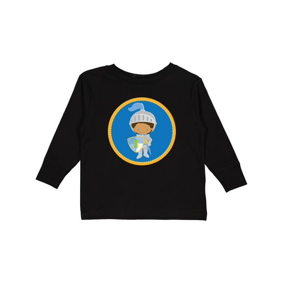 Inktastic Knight Fairytale Kids Boys Long Sleeve Toddler T-Shirt