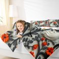 thumbnail image 4 of Manfei Cartoon Cute Ghost 7 Pieces Full Size Bedding Sets,Gothic Halloween Full Size Bed in a Bag,Halloween Reversible, 4 of 7