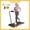Black Incline+Handle, variant on Yagud Walking Pad Treadmill with Handle Bar and Adjustable Incline, 3.8HP Portable Electric Treadmills with Wheels for Home, Home Treadmills with Incline, 0.5-3.8MPH, Bright Red