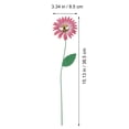 thumbnail image 2 of FENGGUIQU De Jardín Metálica Con Girasol Rosa Para Exterior Resistente Y Decorativa, 2 of 7