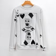 thumbnail image 2 of Terrifier Unisex Sweater Long Sleeve Fall Casual Crewneck Tops Pullover Active Streetwear Fashion Sweatshirt 2XL, 2 of 6