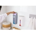 thumbnail image 4 of 1Pc Wall-mounted Plastic Bag Storage Box Simplicity Wall Hanging Garbage Bag Storage Container Grey, 4 of 8