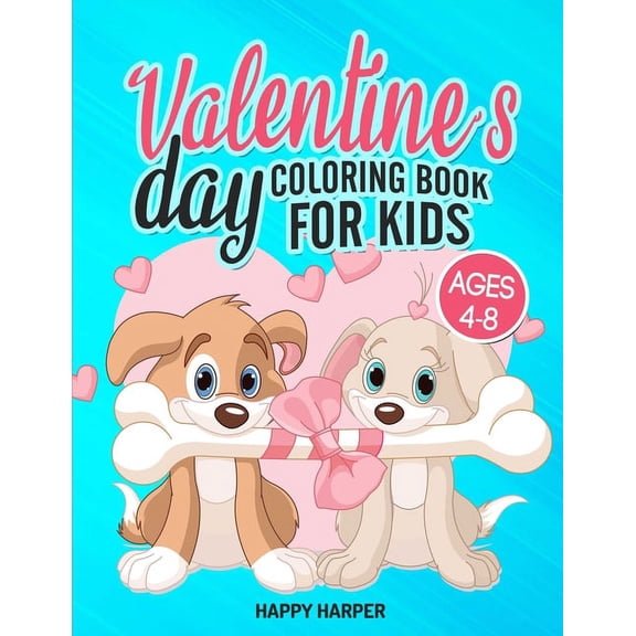 Valentine's Day Coloring Book, (Paperback)