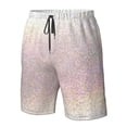 thumbnail image 4 of Goofa Glitter Light Pearl Printed Mens Swim Trunks Summer Quick Dry Short Beach Swimwear Bathing Suits-Large, 4 of 6