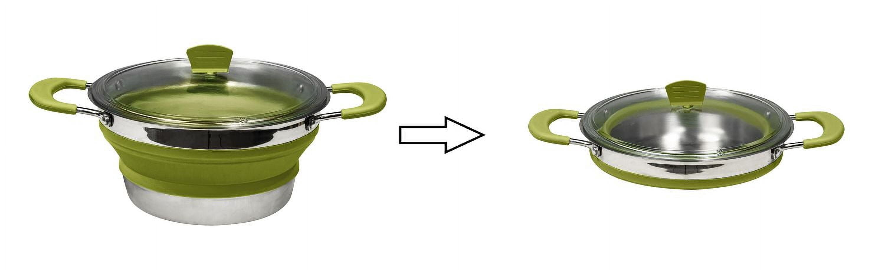 World Famous Collapsible Camping Pot with Lid - Medium