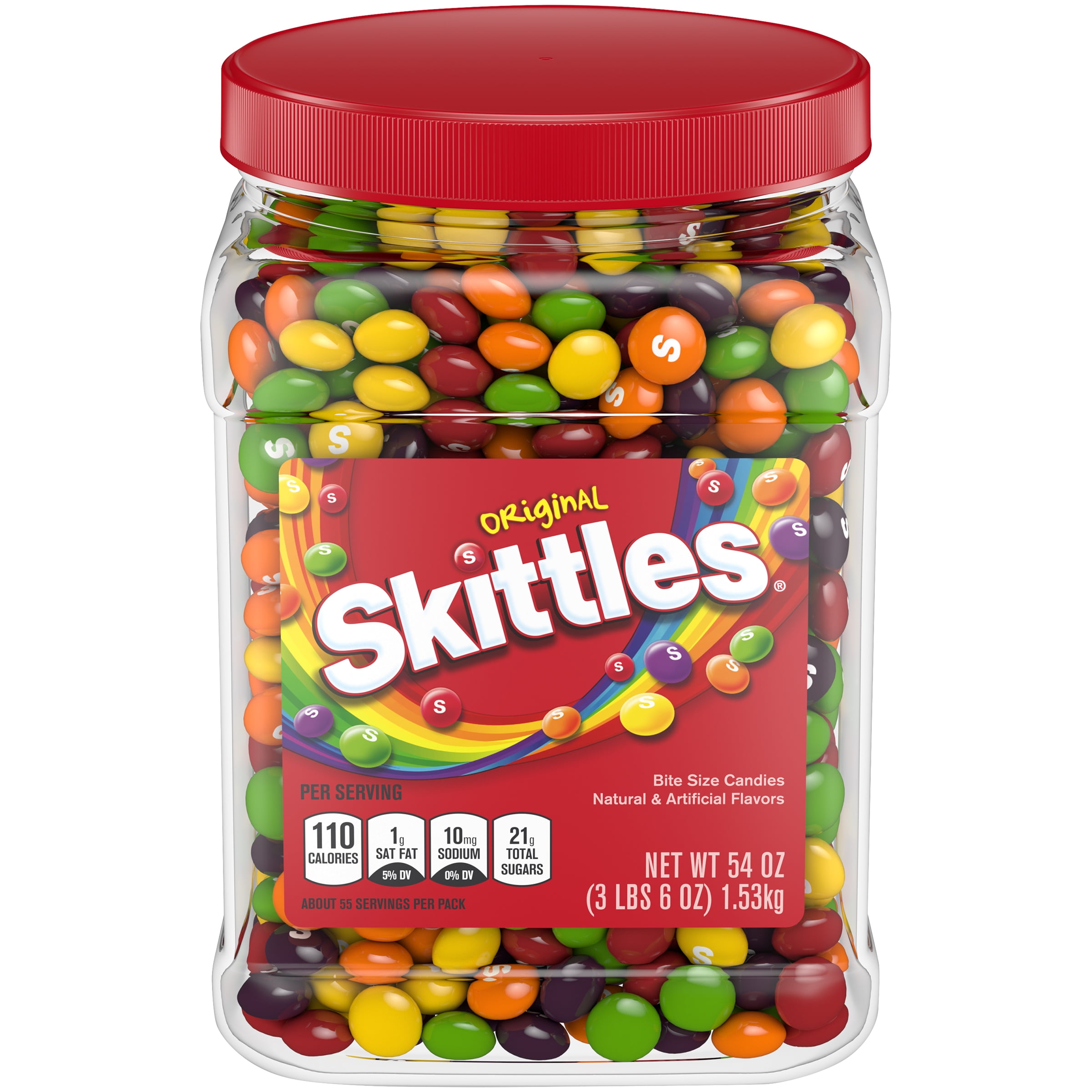 skittles sweet jar clipart