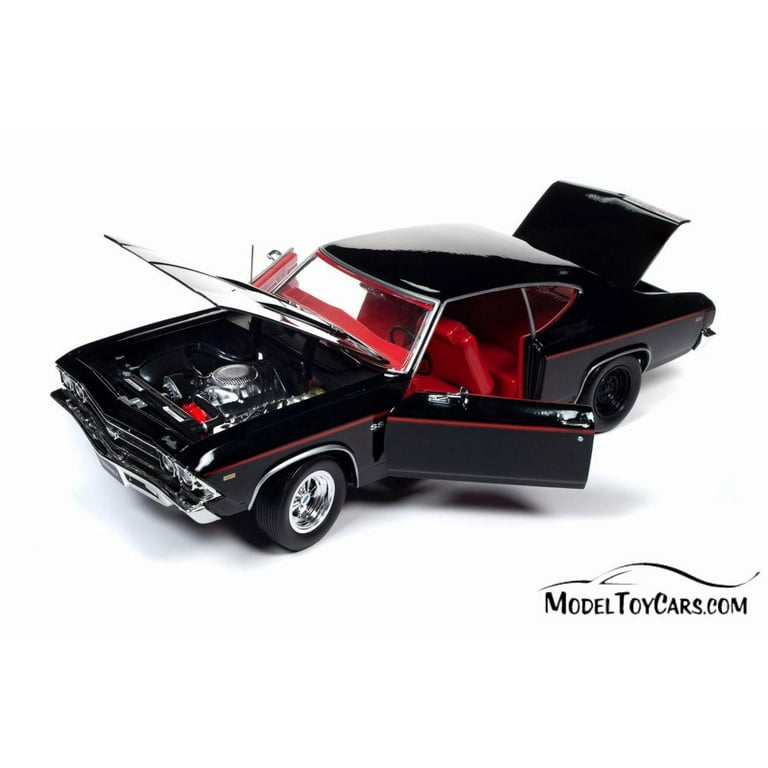 1969 Chevy Chevelle SS 396 Hardtop, Tuxedo Black - Auto