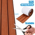 thumbnail image 6 of Boat Flooring Sheet EVA Foam Boat Decking Sheet Self-adhesive Marine Floor Carpet Faux Teak Marine Mat Non-Slip Foam Boat Floor Mat Rolls Sheet for RV Yacht Kayak Sea Deck 94.5x6.7inch, 6 of 10