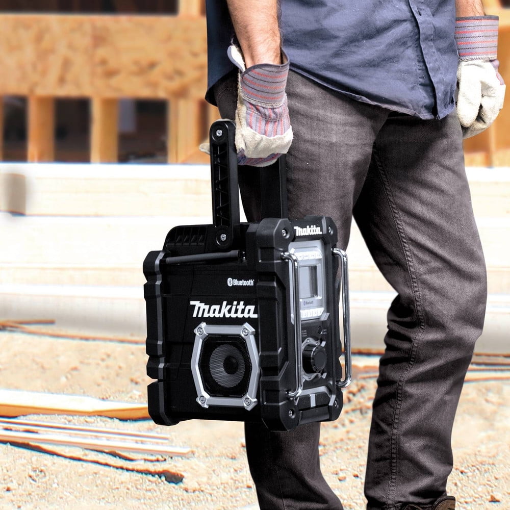 Makita XRM06B Bluetooth Cordless Job Site Radio, Black