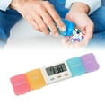 thumbnail image 3 of <p>Portable Tablet Box, Electronic Medicine Box Detachable Clear Marking Alarm Reminder  Plastic Washable With Timer For Elderly For Home</p>, 3 of 7