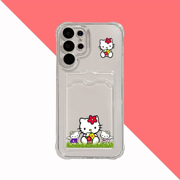 Cute Hello kitty My melody Card Hold Case For Samsung A73 A72 A71 A55 A54 A53 A52 A35 A34 A33 A25 A24 A23 A15 A14 A05 5G Cover Gift Festivals