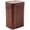 Brown, variant on 2 Pack 21 Gallon Bamboo Slim Trash Can with Lid Large Foldable Slim Rectangular Garbage Can Bamboo Waste Basket for Bathroom Bedroom Office Home Salon Spa (Coffee)