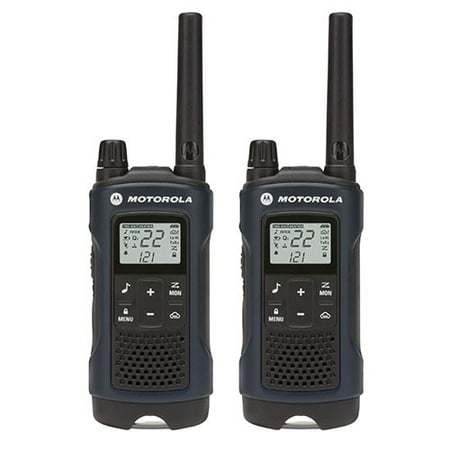 Motorola Talkabout T460 FRS/GMRS 2-Way Radios with 35 Mile Range and NOAA Notifications, Dark