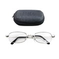 thumbnail image 5 of Gafas de lectura plegables Minnieouse Metal ovalado Lupa para presbicia Con estuche, 5 of 5
