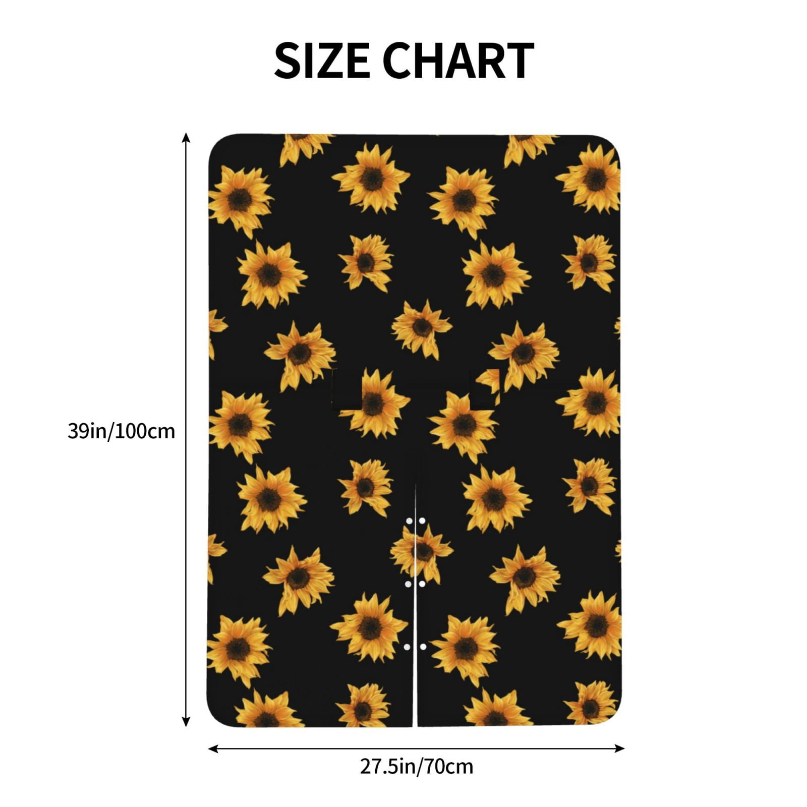 Car Seat Cover Baby - cute sunflowers black print Breathable Infant Car Seat Cover for Baby Carseat, Lightweight Comfort Baby Essentials Must Haves Newborn Stuff for Girl Boy