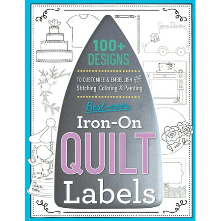 Best-Ever Iron-On Quilt Labels-Variety Of Styles (Best Quilting Irons Reviews)