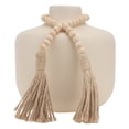 thumbnail image 1 of MasteelfCA 1Pc Ceramic Flower Vase Flowers Container Floral Container Adornment (Beige), 1 of 7