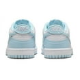 thumbnail image 3 of Nike Dunk Low Big Kids' Shoes Color: White/Glacier Blue Size: 5Y, 3 of 4