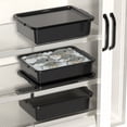 thumbnail image 6 of Aninhao 12 Pack Restaurant Bus Tubs with Lids, 13 L Black Utility Bus Box, 6 of 7
