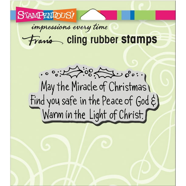 Stampendous Stamp -Que le Miracle