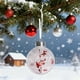 thumbnail image 3 of mfyjkho Juego De 6 Bolas De Purpurina Transparentes Para Decorar El Árbol De Navidad (8 Cm), 3 of 6