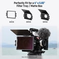 thumbnail image 2 of Filtro ND NEEWER ND0.3 (1 parada) 4x5.65 para NEEWER Matte Box, 2 of 9