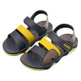 thumbnail image 4 of WUANDIXFA Summer Shoes for Toddler Girls Little Boys Open-Toe Sport Sandal Summer Shoes for Toddler Girls Toddler Footwear Yellow,13.5, 4 of 5
