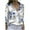 Blue womens tops summer, variant on USSUMA Plus Womens Tops Dressy Casual Blouses for Women Dressy Casual Floral Print Tops Tshirts V Neck Long Sleeve Button Down Shirt