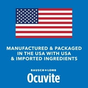 Ocuvite Eye Vitamins and Mineral Supplement With Lutein and Antioxidants for Eye Health, 120 Tablets