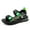 Green, variant on Boys Girls Sandals Open-Toe Summer Outdoor Unisex Child Sport Sandals Athletic Lightweight(Toddler/Little Kid/Big Kid)