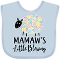thumbnail image 3 of Inktastic Mamaw for Grandchild Girls Girls Baby Bib, 3 of 4