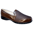 thumbnail image 1 of Zapato de Mujer en Piel Borrego para Pie Diabetico Acojinado Comodo Mocasin Casual Confort Enco Footwear  mod.04 Zapato Piel Borrego confort Color Café, 1 of 6