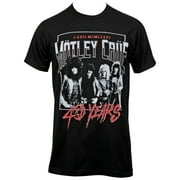 Motley Crue 40 Years Front and Back T-Shirt-2XLarge