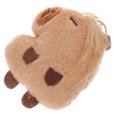 thumbnail image 4 of Llavero de peluche de carpincho con forma de carpincho de dibujos animados, colgante para bolso, 4 of 6