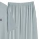 thumbnail image 4 of Mens Botón Abajo Camisa de Manga Corta Arrugas Libres Sólido Cuello Redondo Suéter con Pantalones Sueltos de la Cintura Conjunto, 4 of 5